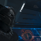 T’Challa in his Black Panther suit.